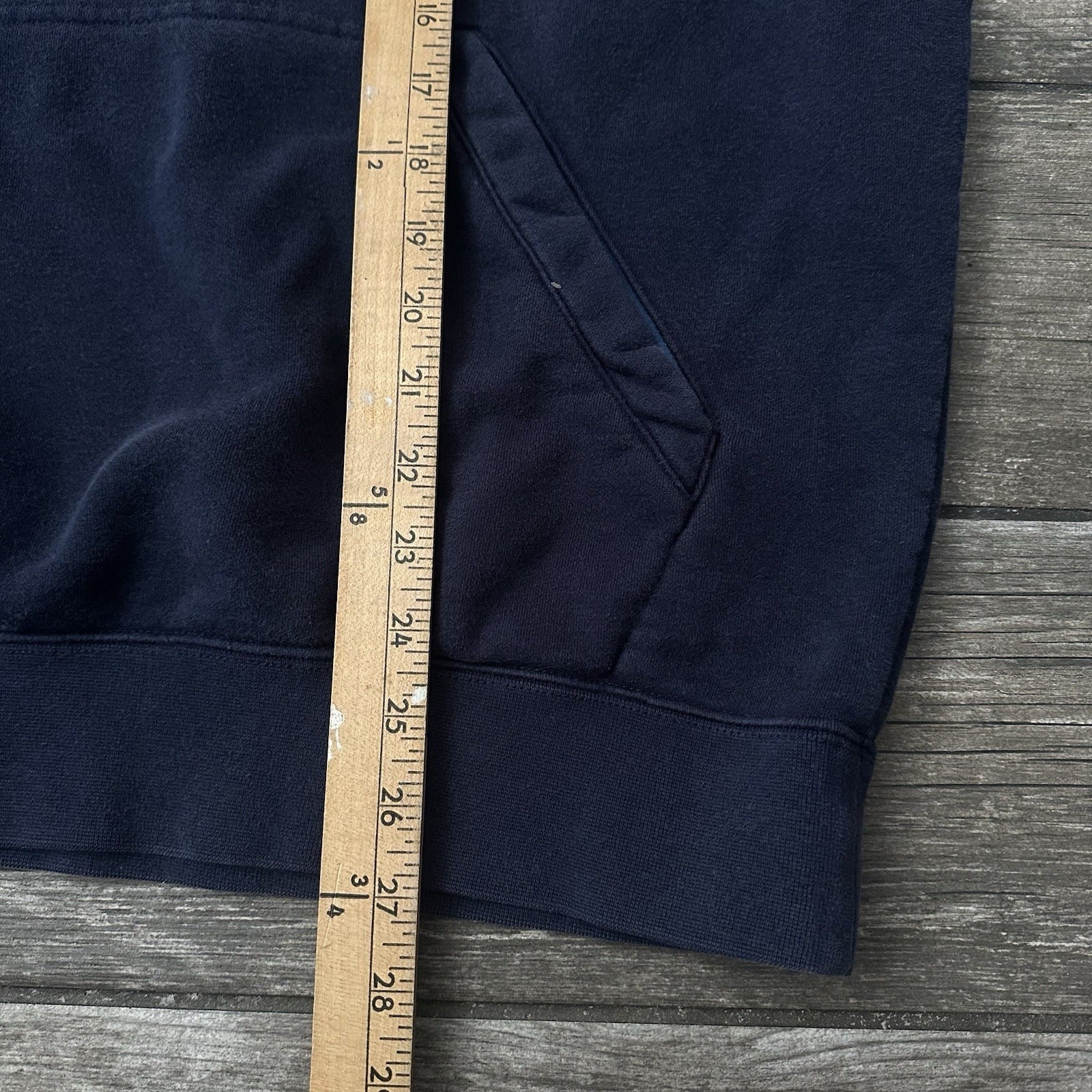 Y2K NIKE CENTER SWOOSH BIG LOGO HOODIE NAVY BLUE SWEATSHIRT FITS SZ XL FADED Yesterday's Fits Clothing Fashion Vintage Streetwear Fashion Item