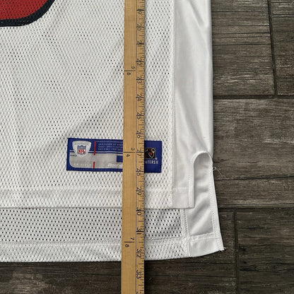 Y2K REEBOK NFL HOUSTON TEXANS DAVID CARR WHITE FOOTBALL JERSEY SZ L MESH Yesterday's Fits Clothing Fashion Vintage Streetwear Fashion Item