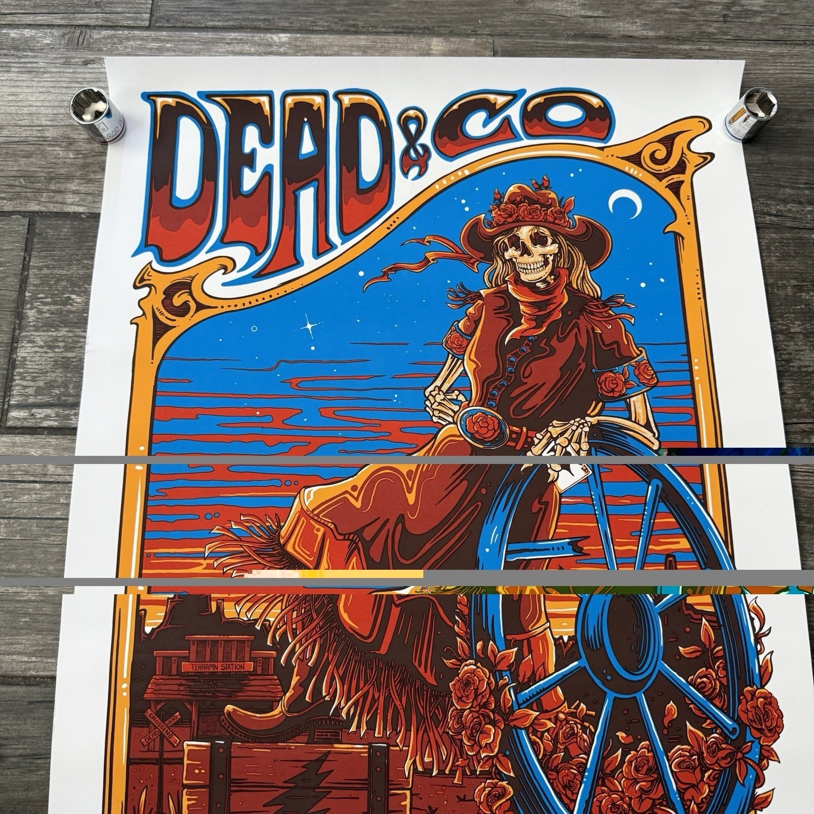 DEAD & COMPANY SPHERE LAS VEGAS MAY 24, 2024 CONCERT PROMO POSTER /1035 PO2 Yesterday's Fits Clothing Fashion Vintage Streetwear Fashion Item