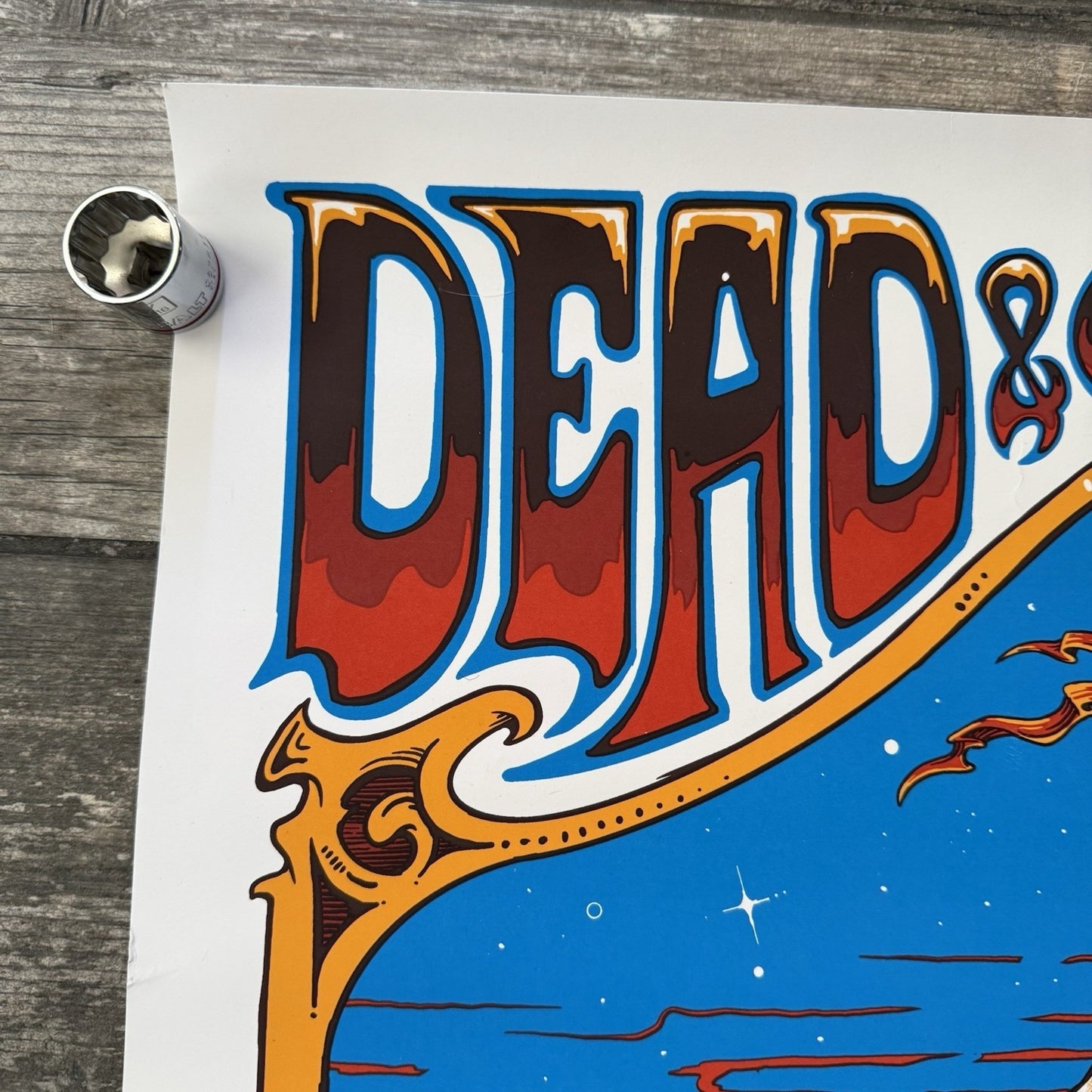 DEAD & COMPANY SPHERE LAS VEGAS MAY 24, 2024 CONCERT PROMO POSTER /1035 PO2 Yesterday's Fits Clothing Fashion Vintage Streetwear Fashion Item