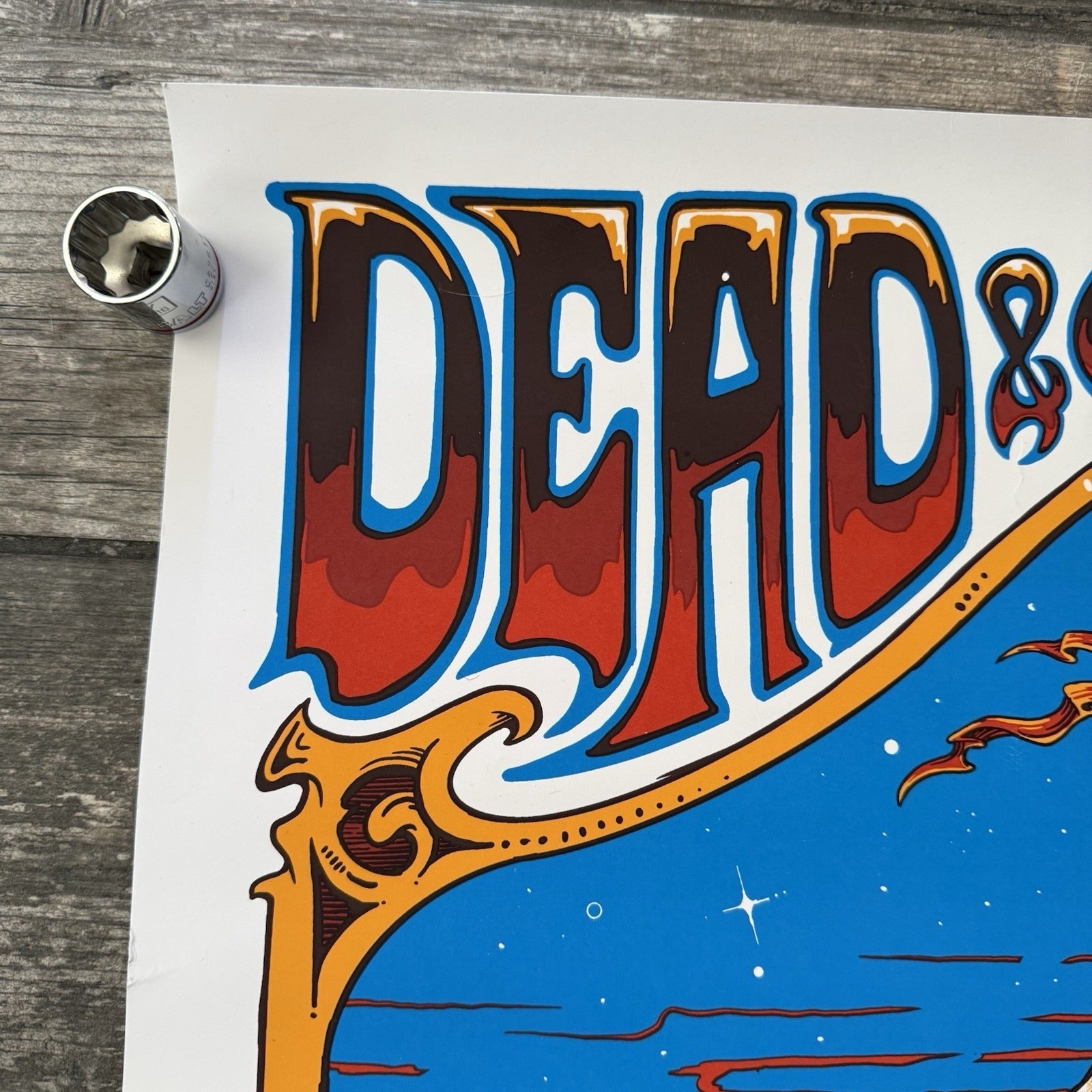 DEAD & COMPANY SPHERE LAS VEGAS MAY 24, 2024 CONCERT PROMO POSTER /1035 PO2 Yesterday's Fits Clothing Fashion Vintage Streetwear Fashion Item