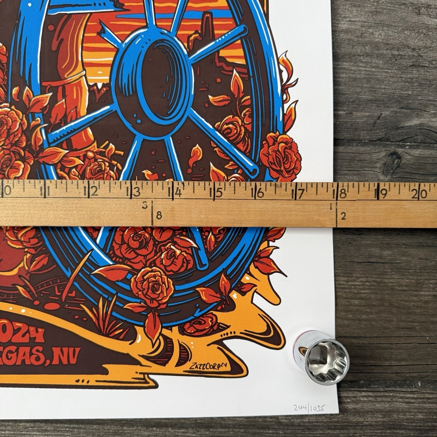 DEAD & COMPANY SPHERE LAS VEGAS MAY 24, 2024 CONCERT PROMO POSTER /1035 PO2 Yesterday's Fits Clothing Fashion Vintage Streetwear Fashion Item