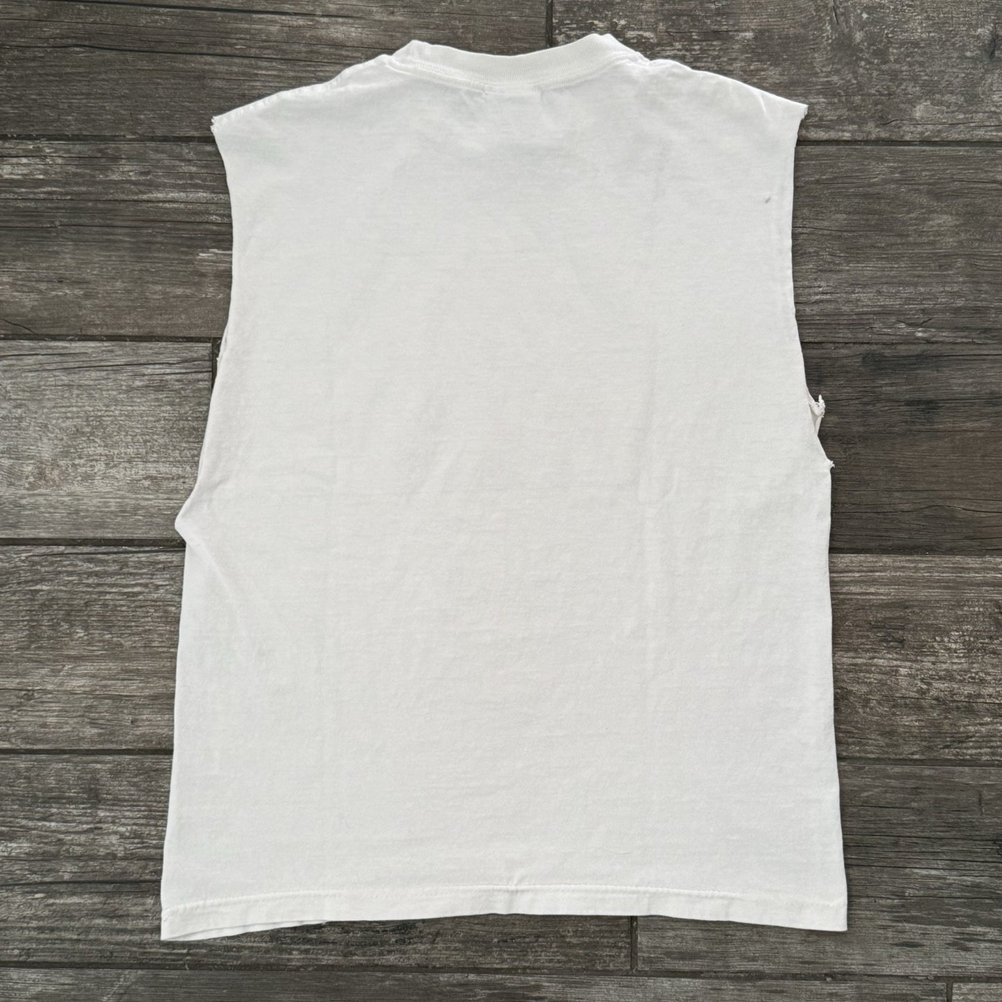VTG RHCP RED HOT CHILI PEPPERS BLOOD SUGAR SEX MAGIK WHITE SLEEVELESS SHIRT M Yesterday's Fits Clothing Fashion Vintage Streetwear Fashion Item