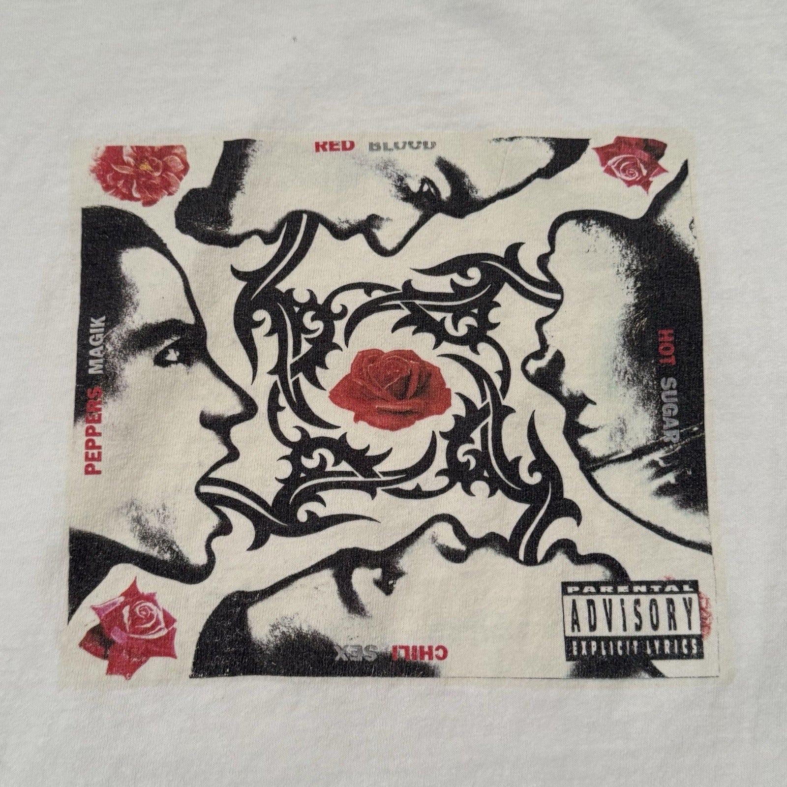 VTG RHCP RED HOT CHILI PEPPERS BLOOD SUGAR SEX MAGIK WHITE SLEEVELESS SHIRT M Yesterday's Fits Clothing Fashion Vintage Streetwear Fashion Item
