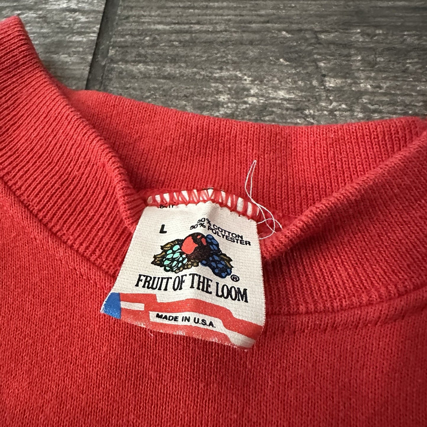 VTG 80s UNLV REBELS LAS VEGAS RED USA SWEATSHIRT PULLOVER COLLEGE SZ L FOTL Yesterday's Fits Clothing Fashion Vintage Streetwear Fashion Item