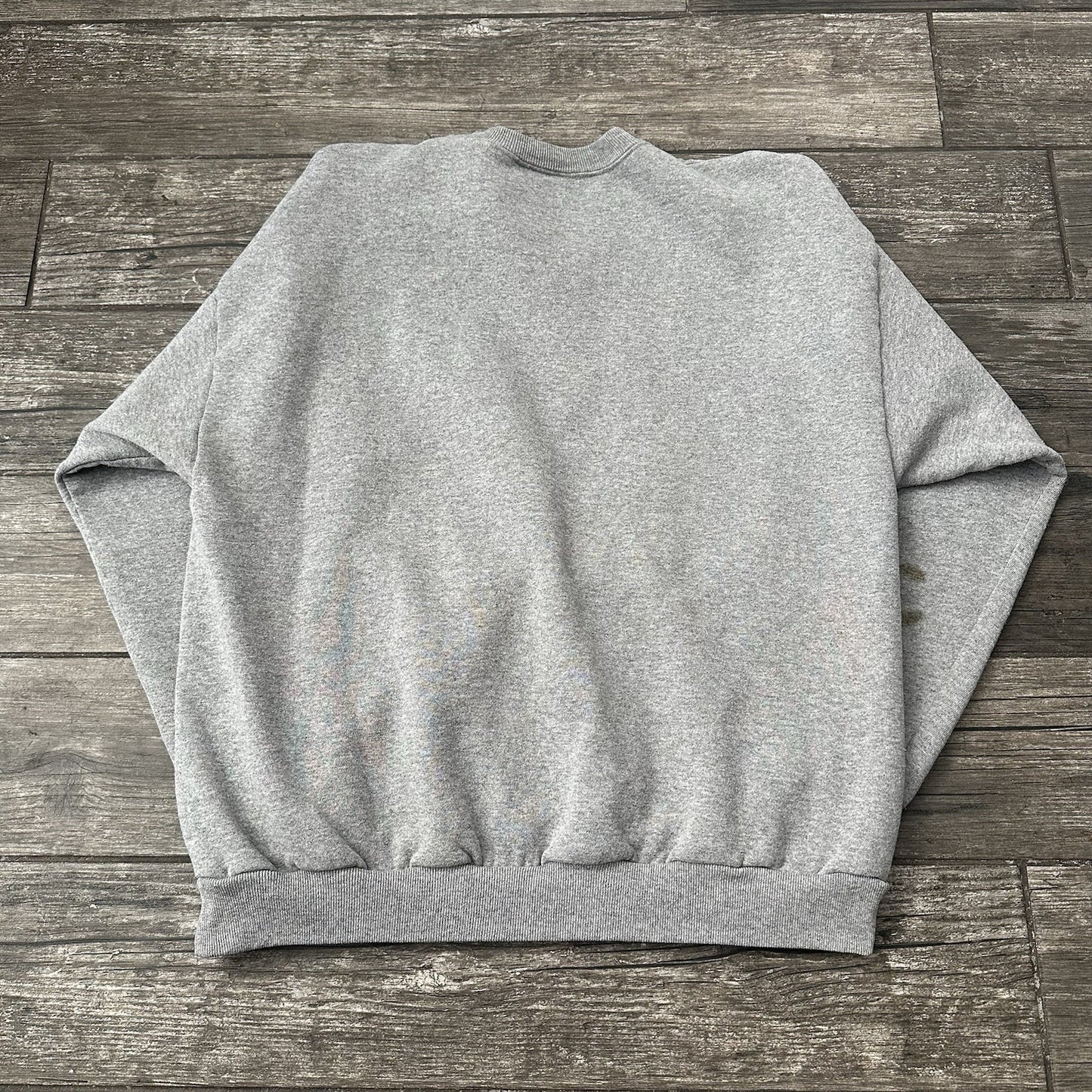 VTG LOGO ATHLETIC SAN FRANCISCO 49ERS GREY SWEATSHIRT FOOTBALL SZ L