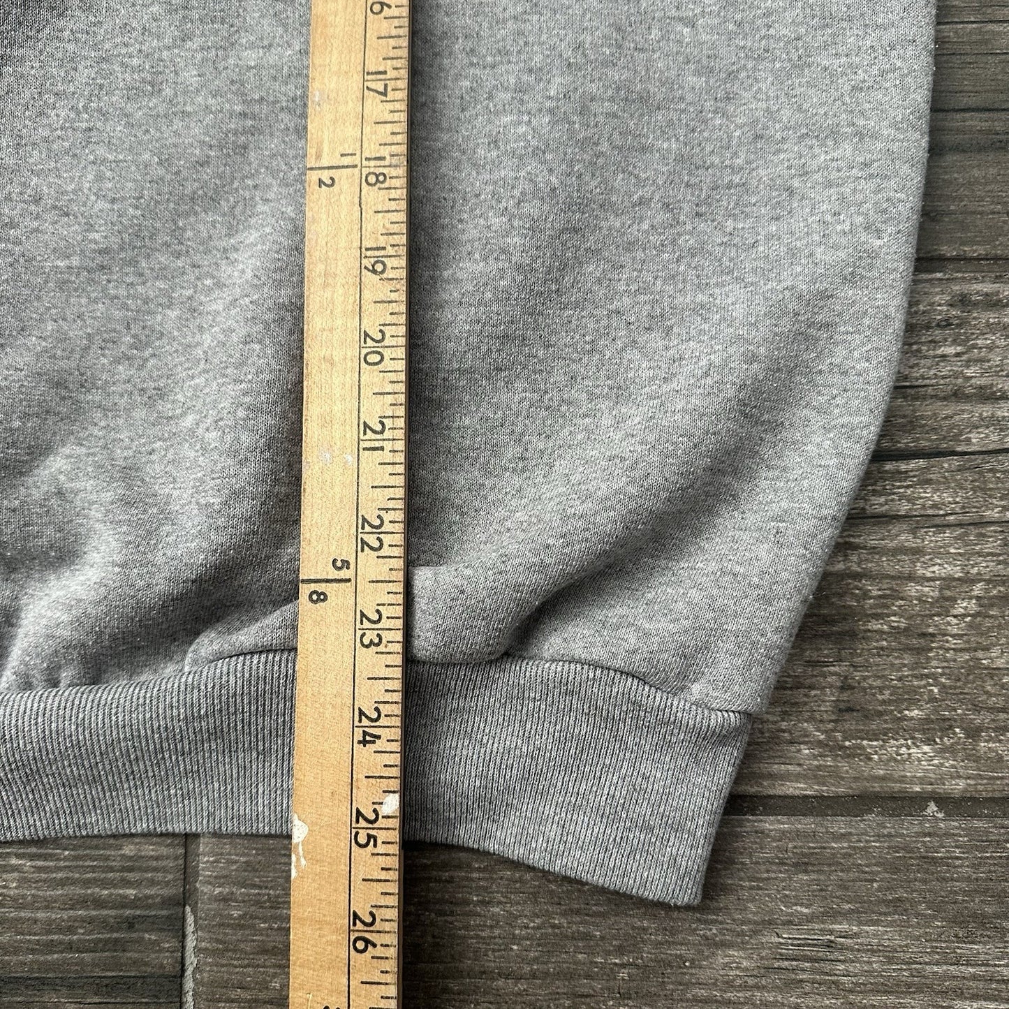 VTG LOGO ATHLETIC SAN FRANCISCO 49ERS GREY SWEATSHIRT FOOTBALL SZ L