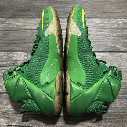 SAMPLE NIKE LEBRON 12 OREGON PE SZ 14 BASKETBALL SNEAKERS SHOES NO BOX GREEN Yesterday's Fits Clothing Fashion Vintage Streetwear Fashion Item