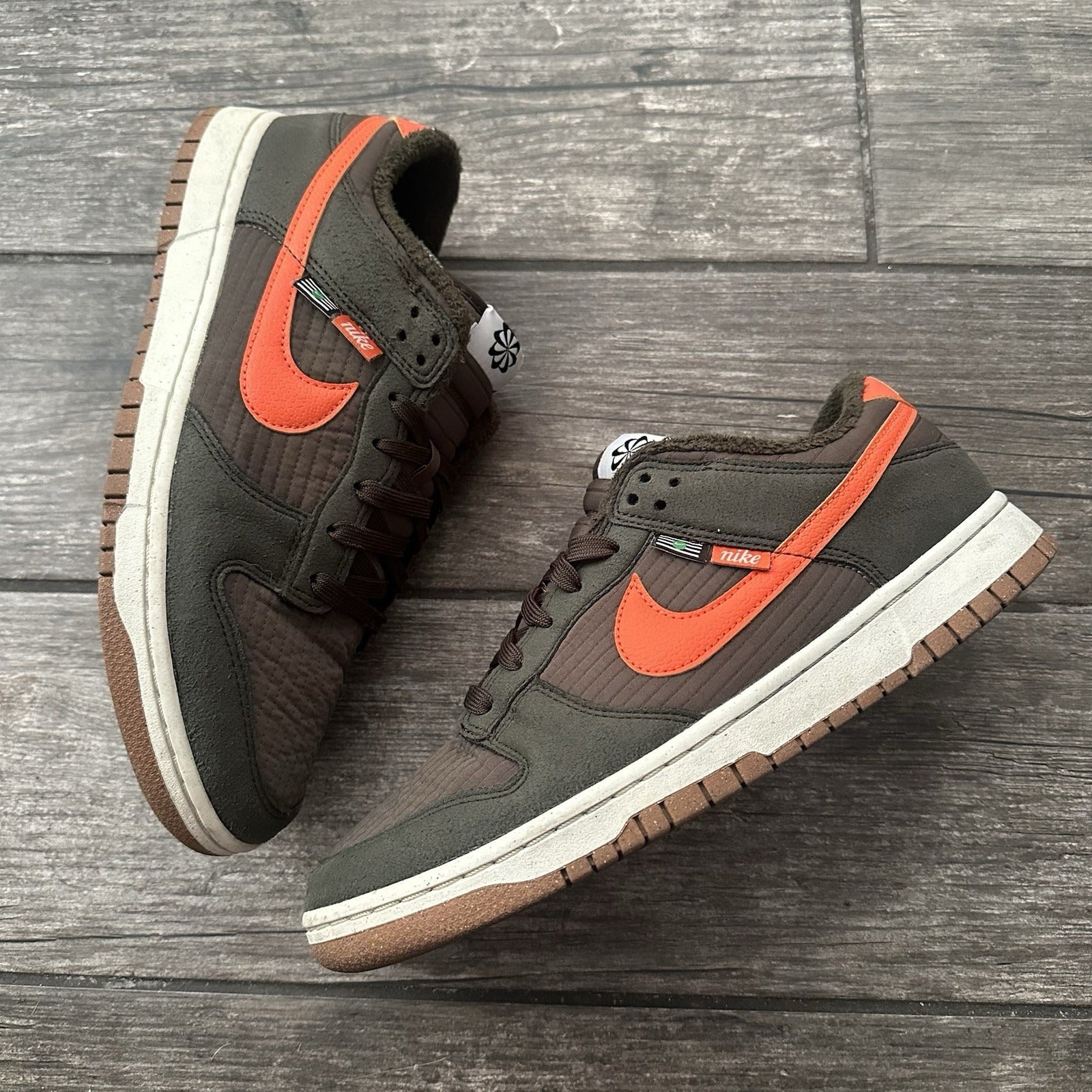 NIKE DUNK LOW NEXT NATURE TOASTY SEQUOIA DD3358-300 SZ 10 SNEAKERS NO BOX Yesterday's Fits Clothing Fashion Vintage Streetwear Fashion Item