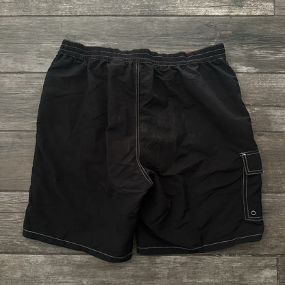 POLO RALPH LAUREN BLACK SWIM TRUNKS LINED BOARD SHORTS SZ MEN'S XL Yesterday's Fits Clothing Fashion Vintage Streetwear Fashion Item