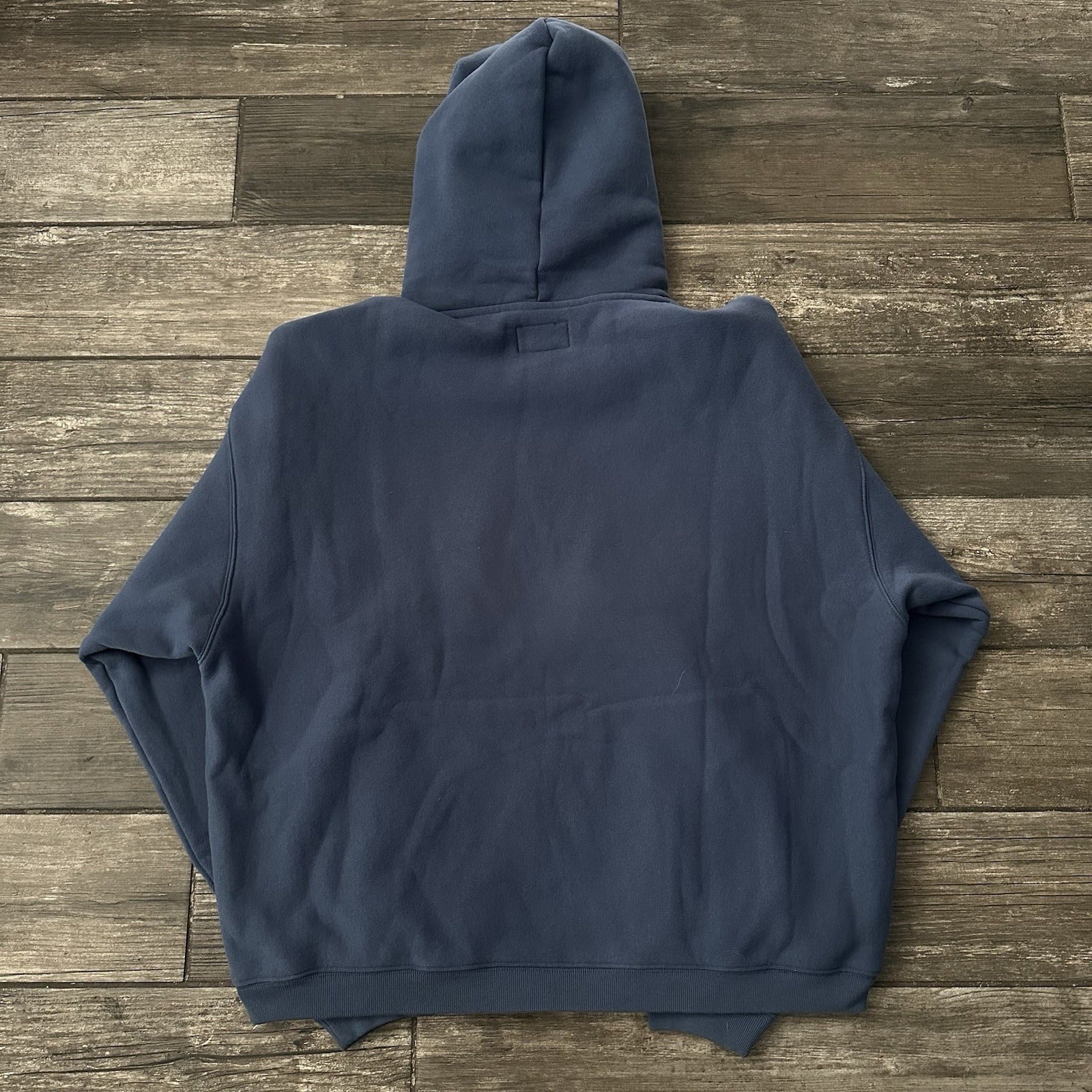 NWT STUSSY SPORT BLUE PULLOVER HEAVYWEIGHT HOODIE SWEATSHIRT SZ XL SATIN PATCH Yesterday's Fits Clothing Fashion Vintage Streetwear Fashion Item