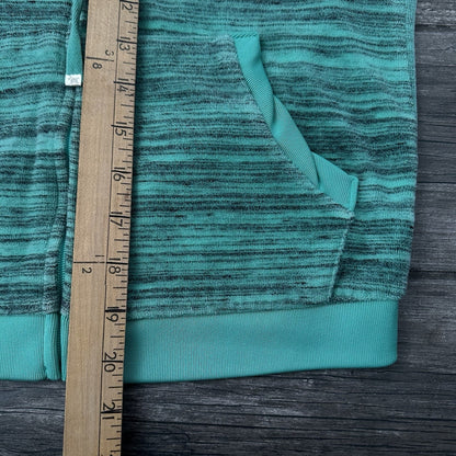 Y2K JUICY COUTURE TEAL STRIPED ZIP UP CROWN HOODIE SWEATSHIRT SZ XS Yesterday's Fits Clothing Fashion Vintage Streetwear Fashion Item