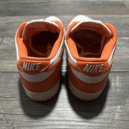 NIKE DUNK LOW SP SYRACUSE ORANGE WHITE COLLEGE CU1726 101 NO BOX SZ 10 SNEAKERS Yesterday's Fits Clothing Fashion Vintage Streetwear Fashion Item