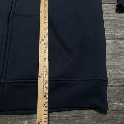 Y2K ANCHOR BLUE FULL ZIP SHERPA LINED HOODIE SWEATSHIRT SZ XL SURF SKATE Yesterday's Fits Clothing Fashion Vintage Streetwear Fashion Item