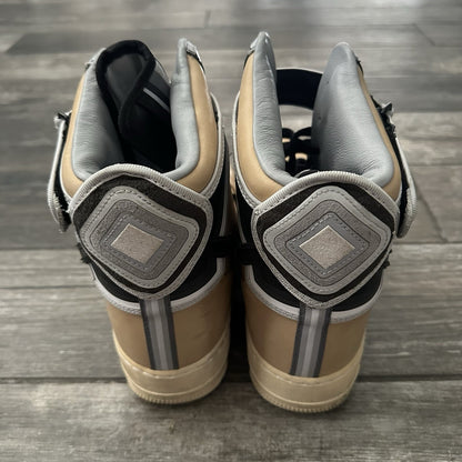 NIKE AIR FORCE 1 HIGH TISCI TAN 669919 200 BROWN ATHLETIC NO BOX SZ 12 SNEAKERS Yesterday's Fits Clothing Fashion Vintage Streetwear Fashion Item
