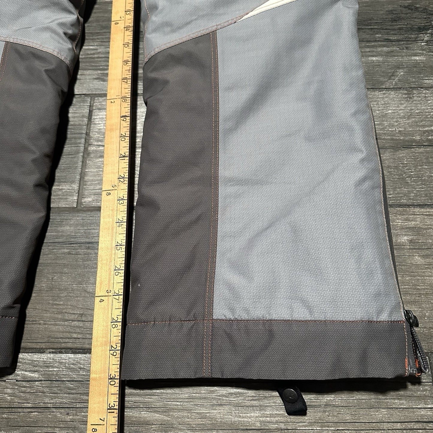 KLIM KAOS SERIES SNOWMOBILE SNOW BIB PANTS M ORANGE GREY BLACK WHITE GORE-TEX Yesterday's Fits Clothing Fashion Vintage Streetwear Fashion Item