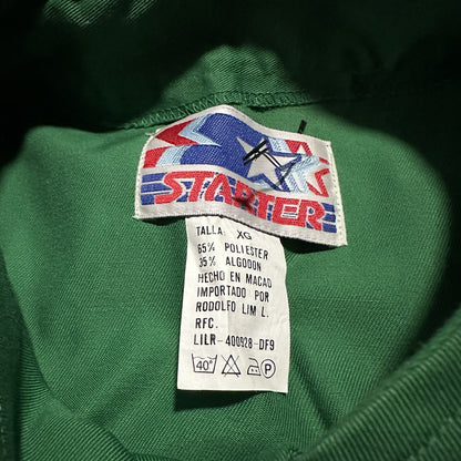 VTG 80s STARTER OALAND ATHLETICS A'S GREEN PINSTRIPE BASEBALL JERSEY SZ XL Yesterday's Fits Clothing Fashion Vintage Streetwear Fashion Item
