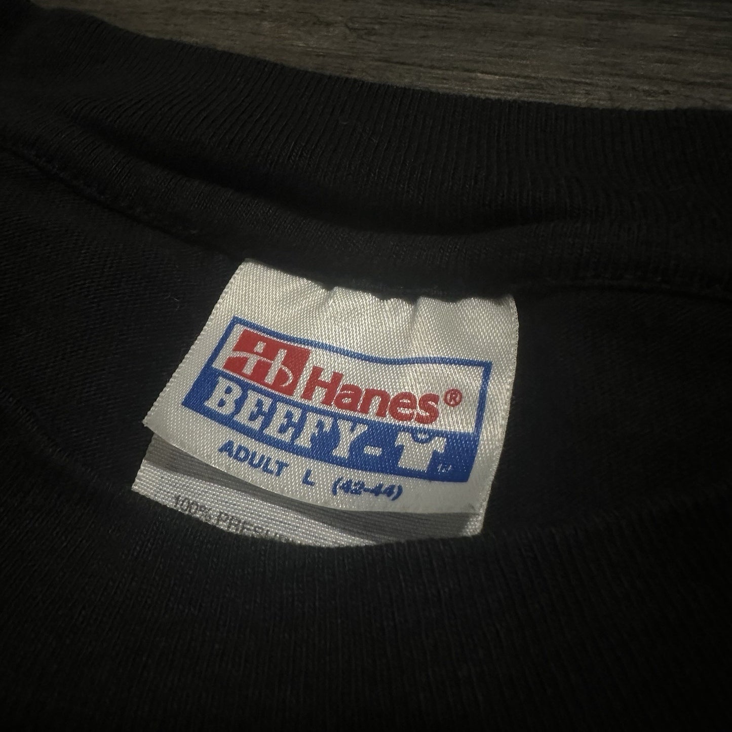 VTG 90s GARTH BROOKS TOUR TEE BLACK CHOPPED T-SHIRT CROPPED SZ L HANES Yesterday's Fits Clothing Fashion Vintage Streetwear Fashion Item
