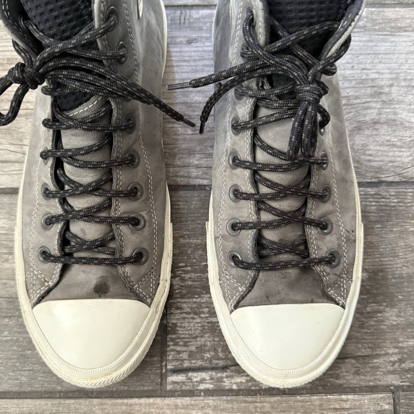 CONVERSE CHUCK TAYLOR ALL STAR WATERPROOF BOOT HIGH SZ 10 SNEAKERS CARBON GREY Yesterday's Fits Clothing Fashion Vintage Streetwear Fashion Item