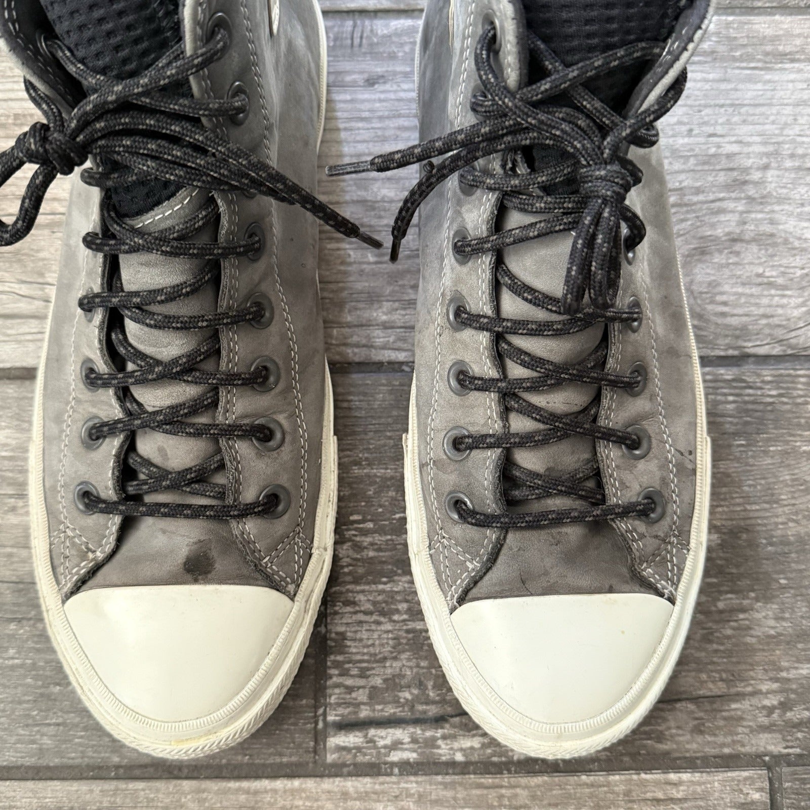 CONVERSE CHUCK TAYLOR ALL STAR WATERPROOF BOOT HIGH SZ 10 SNEAKERS CARBON GREY Yesterday's Fits Clothing Fashion Vintage Streetwear Fashion Item