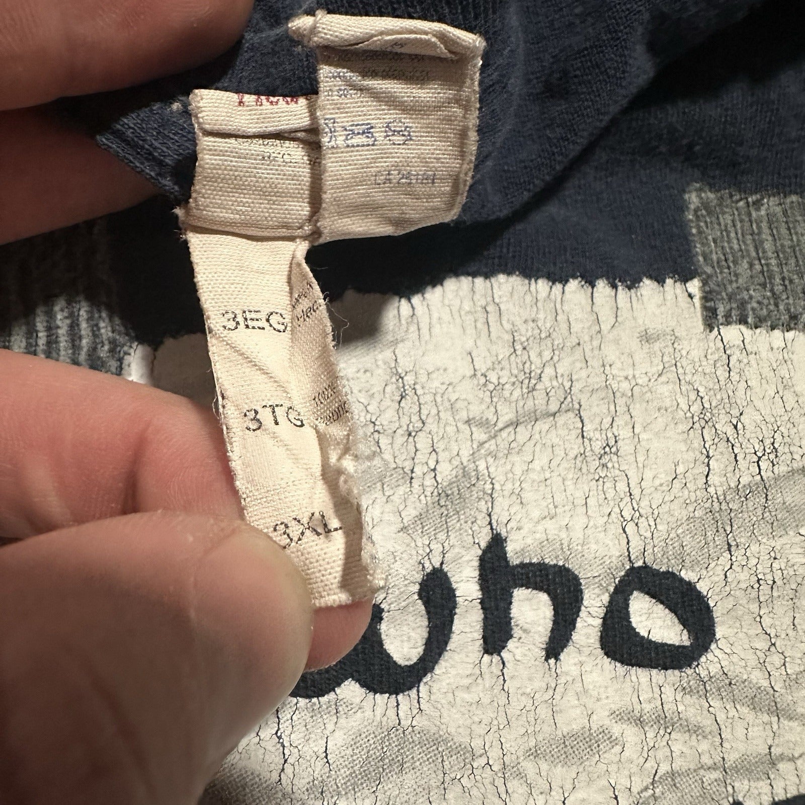 Y2K THOSE WHO THINK ANNOY US PARODY T-SHIRT NAVY BLUE FADED 3XL SHORT SLEEVE Yesterday's Fits Clothing Fashion Vintage Streetwear Fashion Item