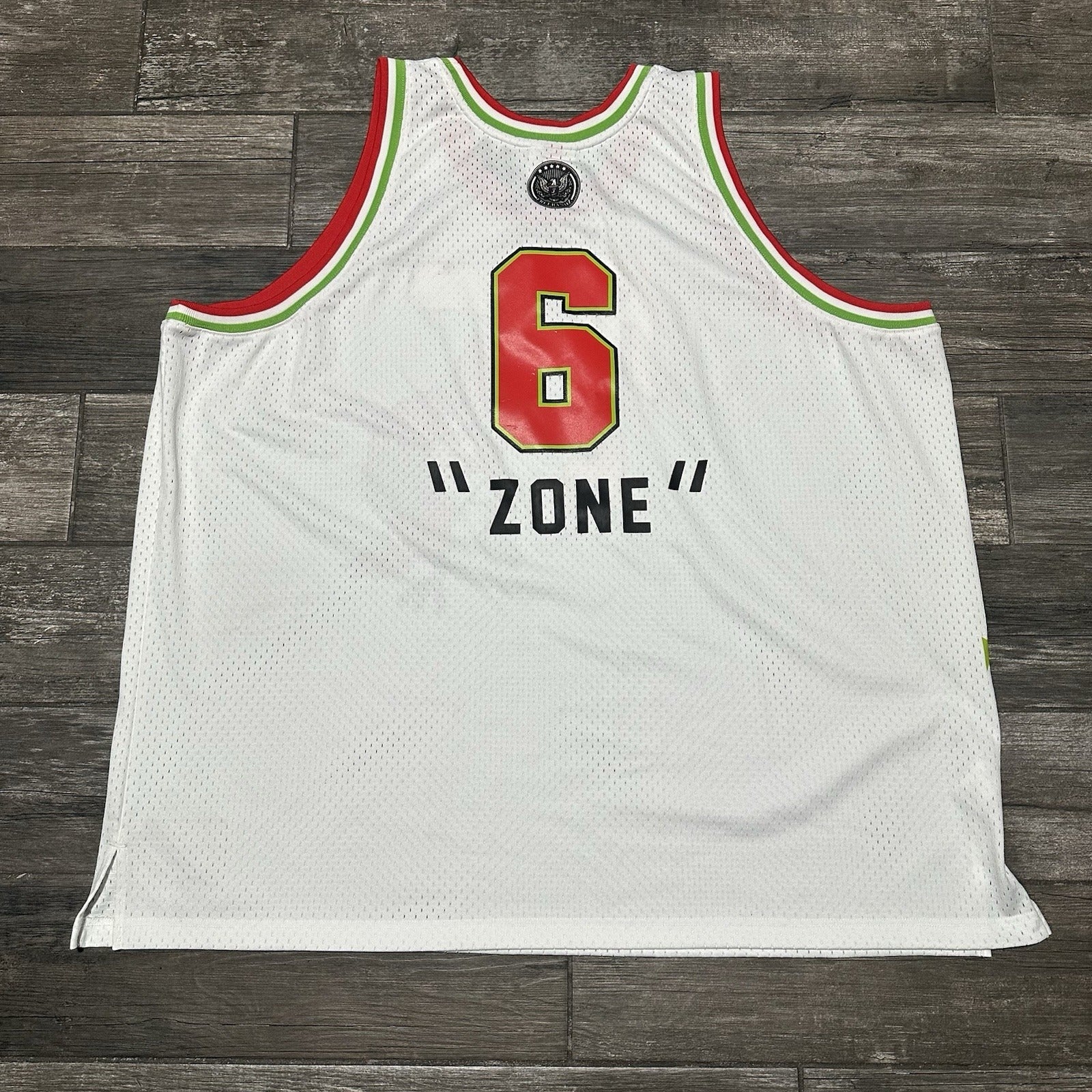 MITCHELL & NESS ATLANTA HAWKS FUTURE ZONE 6 BASKETBALL JERSEY WHITE SZ 5XL Yesterday's Fits Clothing Fashion Vintage Streetwear Fashion Item