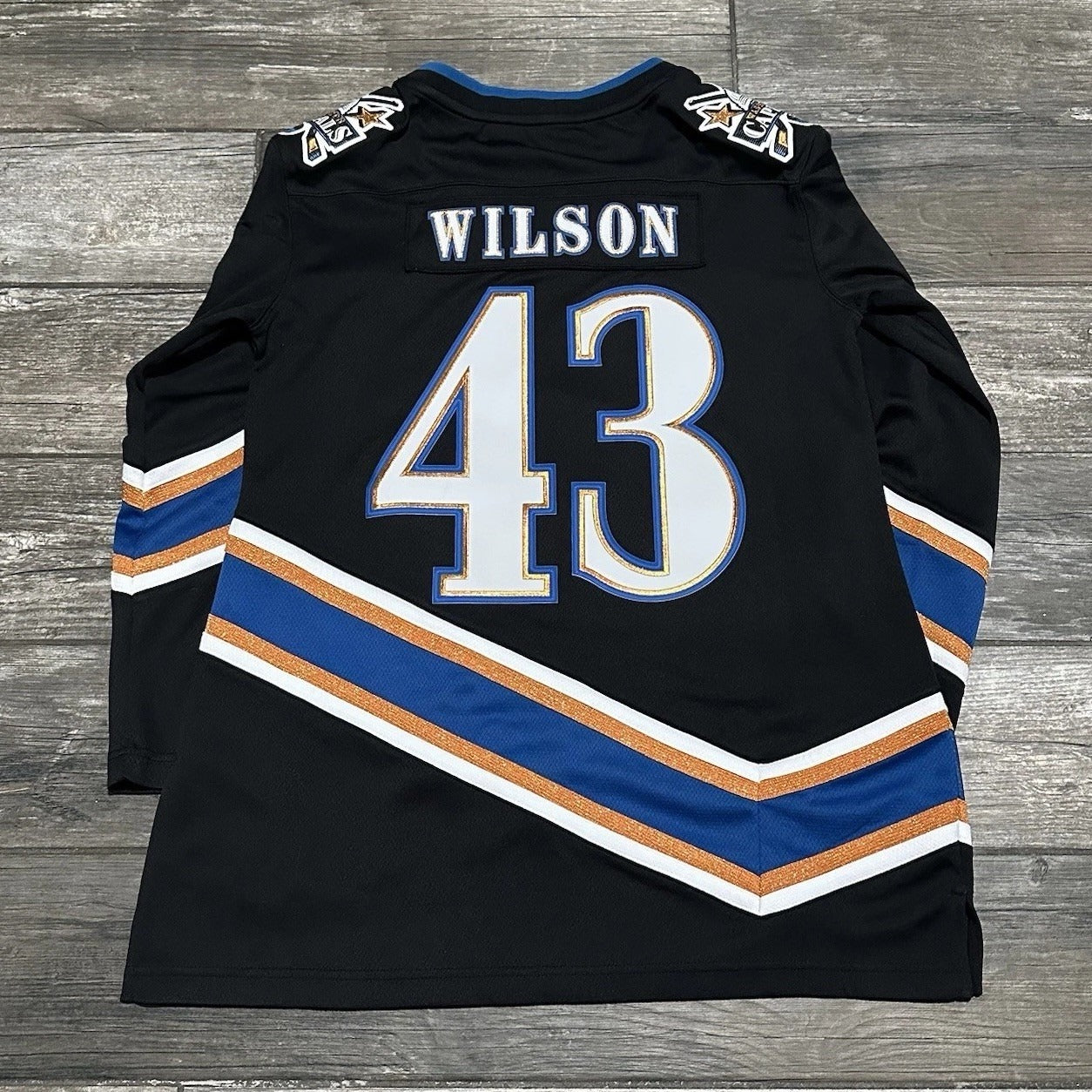 NWT FANATICS WASHINGTON CAPITALS BLACK HOCKEY JERSEY TOM WILSON SZ L NEW Yesterday's Fits Clothing Fashion Vintage Streetwear Fashion Item