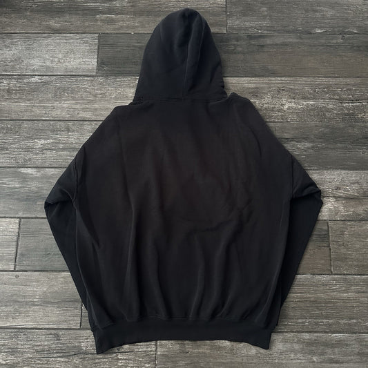 Y2K DOPE METAL BAND PROMO INDUSTRIAL BLACK FADED HOODIE SWEATSHIRT XL Gildan Clothing Fashion Vintage Streetwear Fashion Item