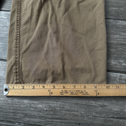 VTG Y2K AEROPOSTALE AERO CARGO BAGGY BROWN PANTS MEASURES 36x32 PARATROOPER Yesterday's Fits Clothing Fashion Vintage Streetwear Fashion Item
