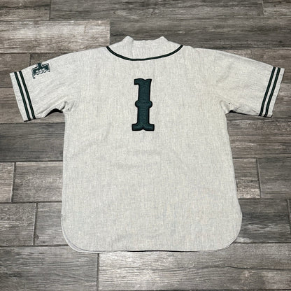 VTG COLOSSEUM HAWAII RAINBOWS WOOL BLEND HEATHER BASEBALL #1 JERSEY SZ XL Yesterday's Fits Clothing Fashion Vintage Streetwear Fashion Item