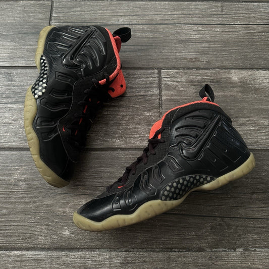 NIKE AIR FOAMPOSITE PRO BLACK GS 644792 001 NO BOX 6.5Y S14 YOUTH SNEAKERS S1 Yesterday's Fits Clothing Fashion Vintage Streetwear Fashion Item