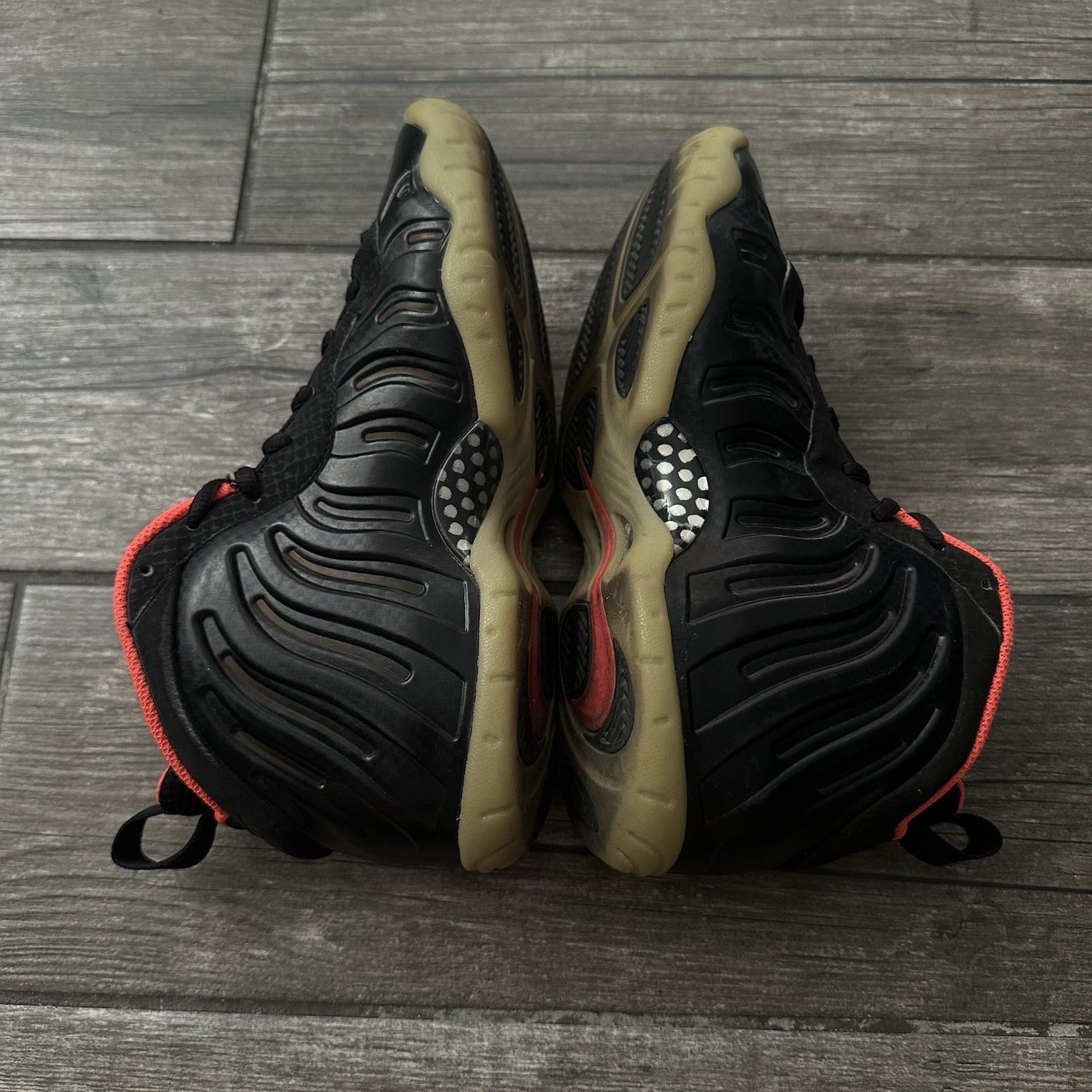 NIKE AIR FOAMPOSITE PRO BLACK GS 644792 001 NO BOX 6.5Y S14 YOUTH SNEAKERS S1 Yesterday's Fits Clothing Fashion Vintage Streetwear Fashion Item