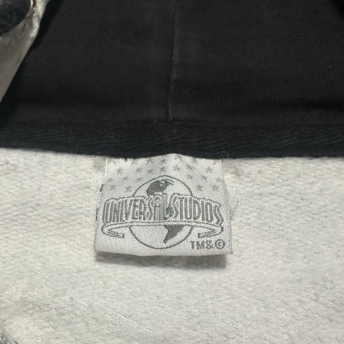 Y2K MARVEL UNIVERSAL STUDIOS AOP ALL OVER PRINT HOODIE ZIP UP SWEATSHIRT SZ L Yesterday's Fits Clothing Fashion Vintage Streetwear Fashion Item