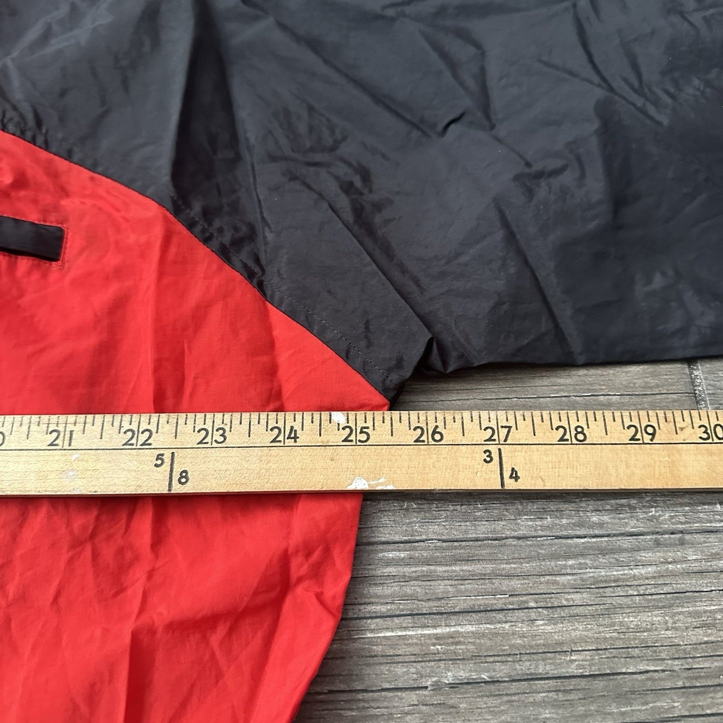 NWT VTG MARLBORO FULL ZIP WINDBREAKER JACKET RED BLACK PROMO HOODED SZ L NEW Yesterday's Fits Clothing Fashion Vintage Streetwear Fashion Item