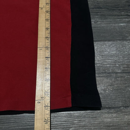 POLO RALPH LAUREN GERMANY BIG PONY RED BLACK SHIRT COLLARD SHIRT SZ S Yesterday's Fits Clothing Fashion Vintage Streetwear Fashion Item