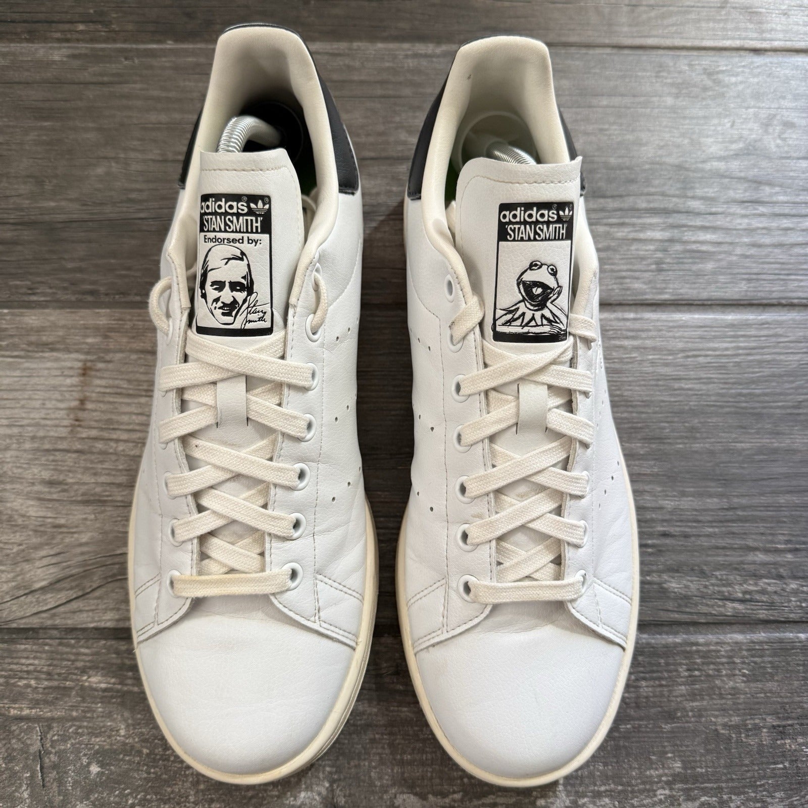 ADIDAS STAN SMITH DISNEY KERMIT THE FROG WHITE SNEAKERS GX9513 SZ 10 NO BOX Yesterday's Fits Clothing Fashion Vintage Streetwear Fashion Item