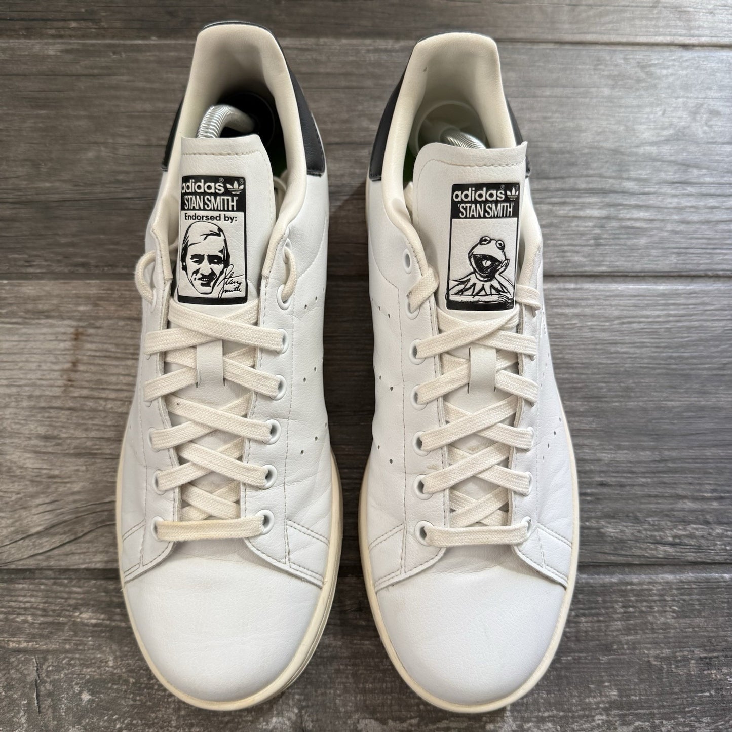 ADIDAS STAN SMITH DISNEY KERMIT THE FROG WHITE SNEAKERS GX9513 SZ 10 NO BOX Yesterday's Fits Clothing Fashion Vintage Streetwear Fashion Item