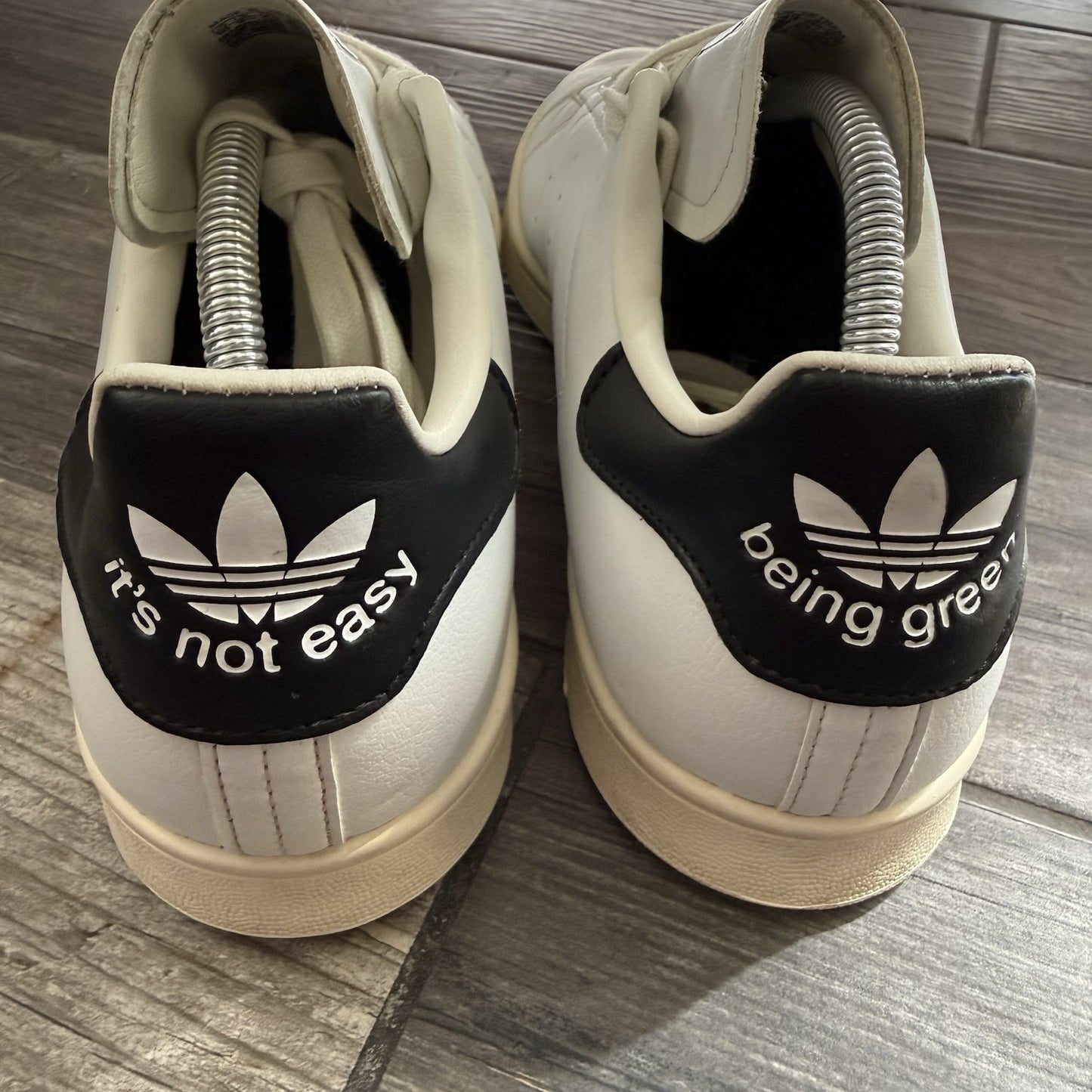 ADIDAS STAN SMITH DISNEY KERMIT THE FROG WHITE SNEAKERS GX9513 SZ 10 NO BOX Yesterday's Fits Clothing Fashion Vintage Streetwear Fashion Item