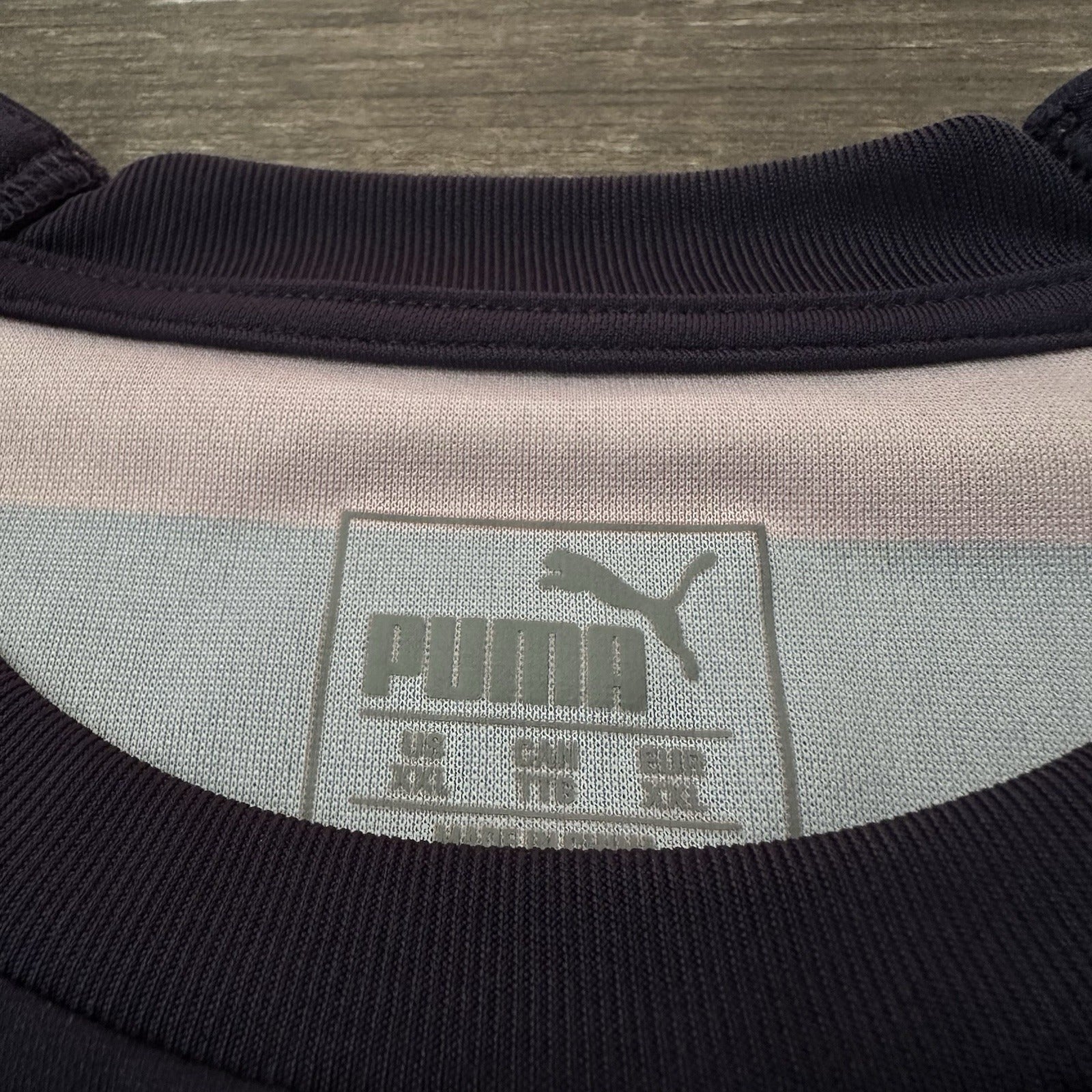 2018-19 PUMA NEWCASTLE UNITED FUN88 STRIPED RED BLUE SOCCER JERSEY SHIRT 2XL Yesterday's Fits Clothing Fashion Vintage Streetwear Fashion Item