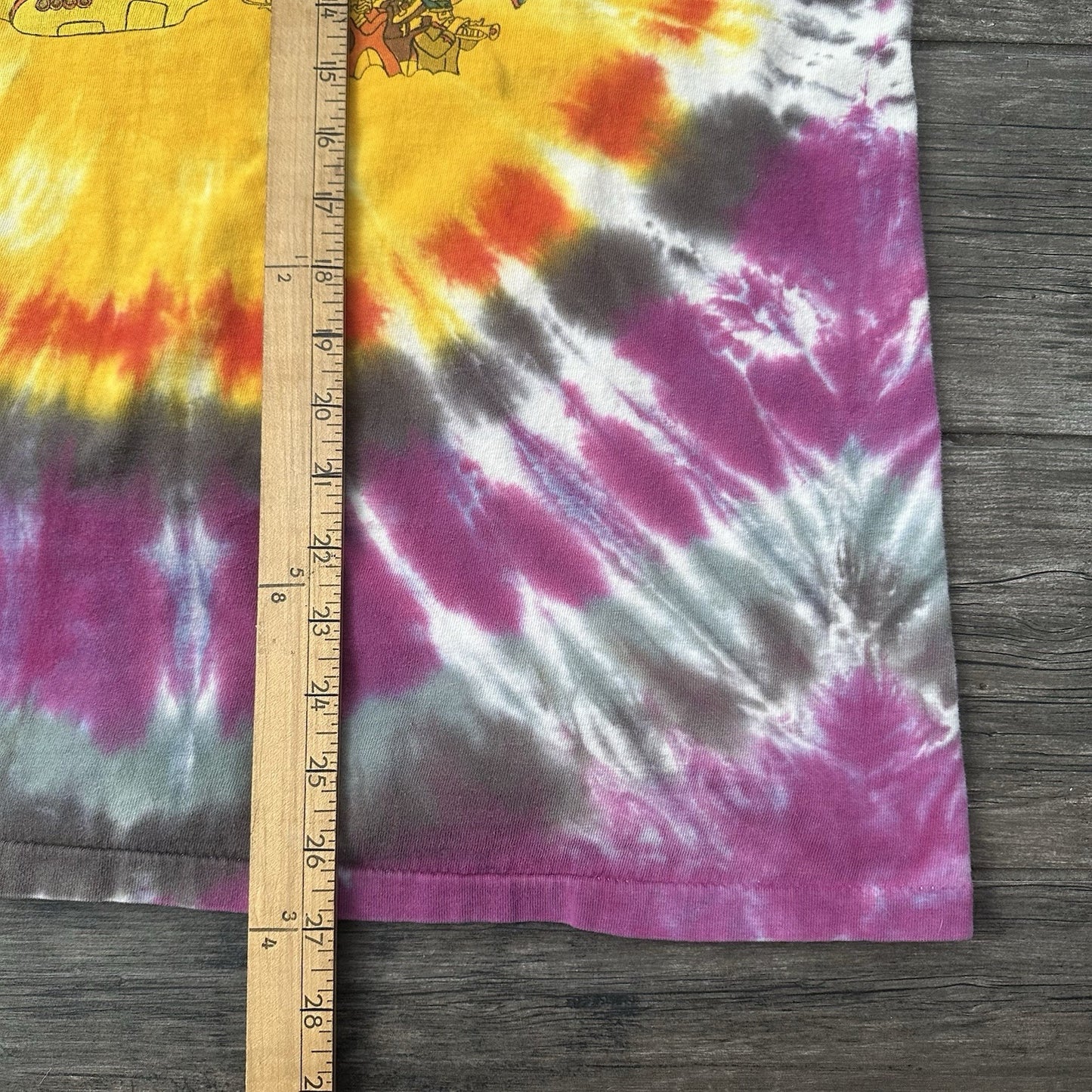 VTG THE BEATLES YELLOW SUBMARINE TIE-DYE T-SHIRT TEE PROMO SZ XL ONEITA Yesterday's Fits Clothing Fashion Vintage Streetwear Fashion Item